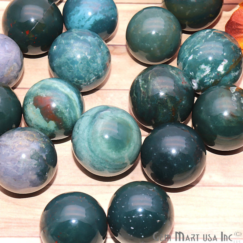 Sphère de pierre naturelle naturelle polie, décor décoratif, boule lisse, 27 mm, Aventurine