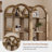 6-Tier Narrow Bookshelf-1846786053