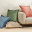 Ensemble de 2 taies décoratives en velours Dreams Euro-106502038