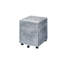 Classeur pratique en placage gris