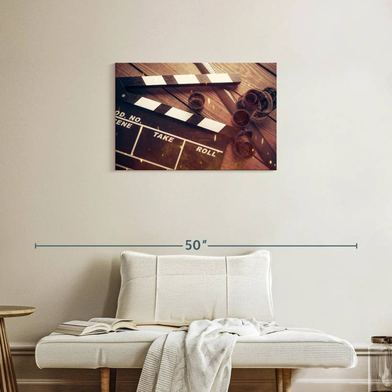 Senne sur le thème du film, H 20 po x l 30 po