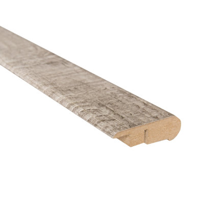 Laminate Wood 0.6" Thick x 2.00" Wide x 95" Length Overlap Stair Nose