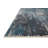 Ballyrashane Power Loom Blue/Black/Gray Rug-1560577669