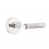 Chrome poli / marbre blanc