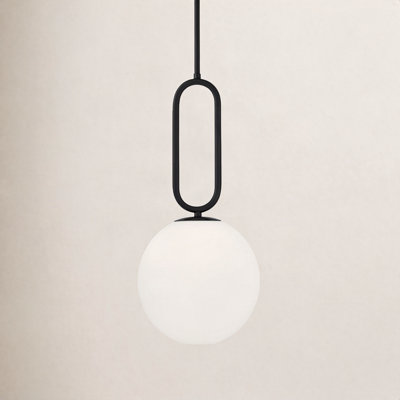 Single Light Glass Dimmable Pendant