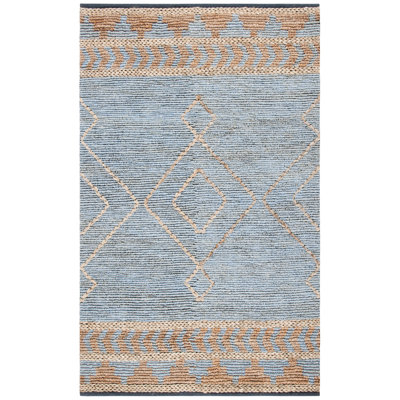 Tapis en jute tissé à la main Nicola Kilim Southwestern
