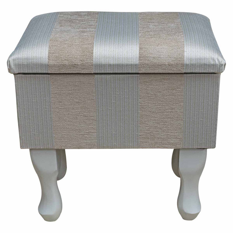 Solid + Manufactured Wood Accent Stool