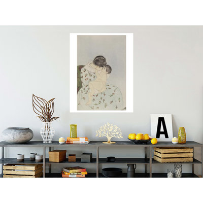 «Mother's Kiss» par Mary Cassatt - Impression giclée