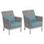 Argento Club Patio Chair with Cushions-609773008