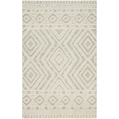 Saint Lucia Wool Geometric Area Rug