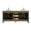 Meuble-lavabo double 72 po en chêne chocolat-314797663-314797651