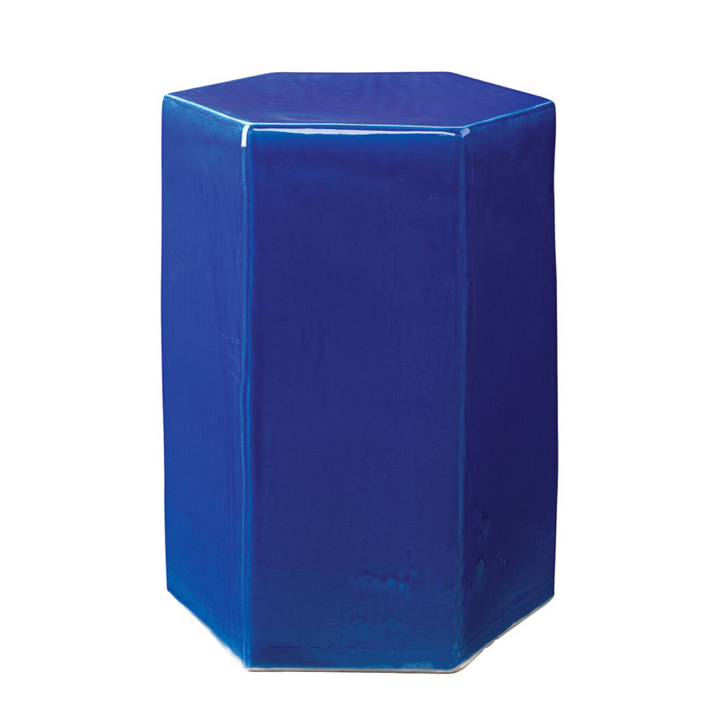 Table de bout bloc Bitania, H 13 po x l 15 po x P 25 po, Bleu
