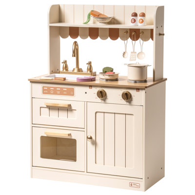 Play Kitchen Set for Kids, Preschool Kitchen Playset