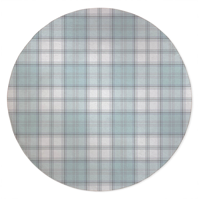 Tapis d'extérieur antidérapant Baid, Rond 5 pi
