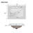 24"Bathroom Vanity with Sink