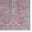 Tapis oriental rouge lavable à la machine Brixey-579049398