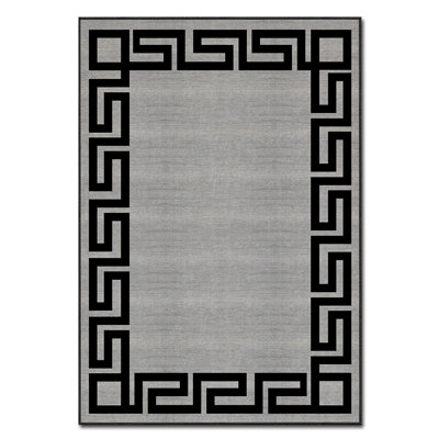 Luxurious Velvet Area Rug, 2.6 x 4.6 Feet, 100% Polyester, 740 g/m² | Non-Slip Felt Dot Underside, Laminated Sponge for Comfort | Easy Machine Washable | Modern Digital Print Design, Perfect for Any Room