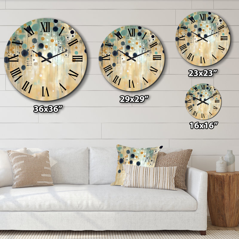 Je prendrai ça sous considération VI - Horloge murale minimalisme, Petit