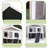 TRIXIE natura Insulated Cat Home, 2-Story, with Ramp