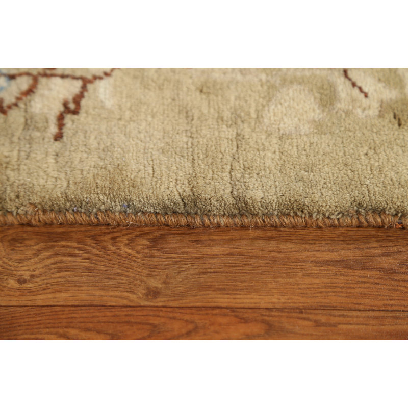 Sila One-of-a-Kind 8'1" X 12'1" 1970s Wool Area Rug in