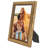 Vintage Picture Frame with Beaded Accents with Shatter Resistant Glass and Easel Stand-109727915-109726405