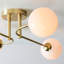 Aaliyah Glass Semi Flush Mount