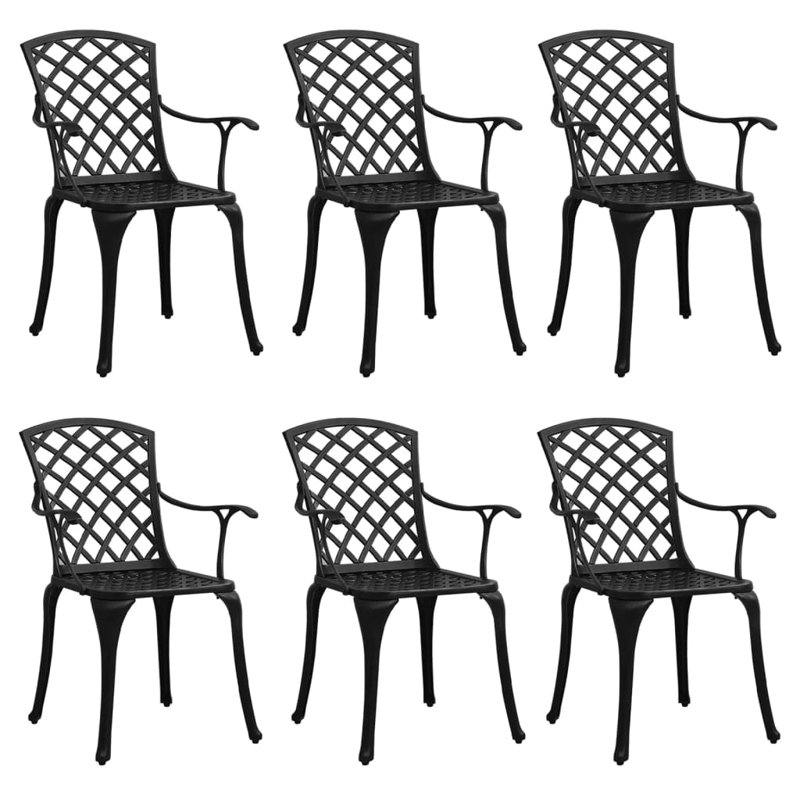 Dezmund Outdoor Lounge Chair, Black