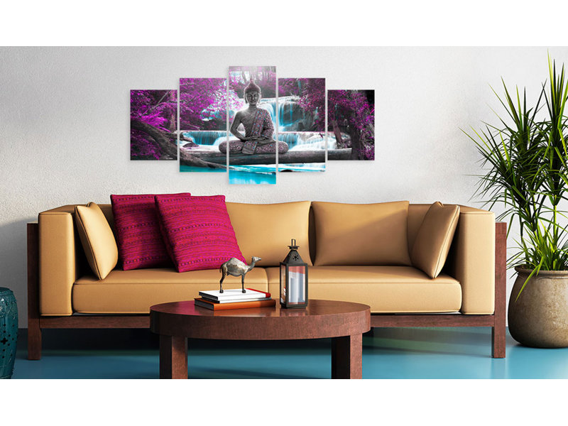 No Frame Print on Canvas, 100cm H x 200cm W
