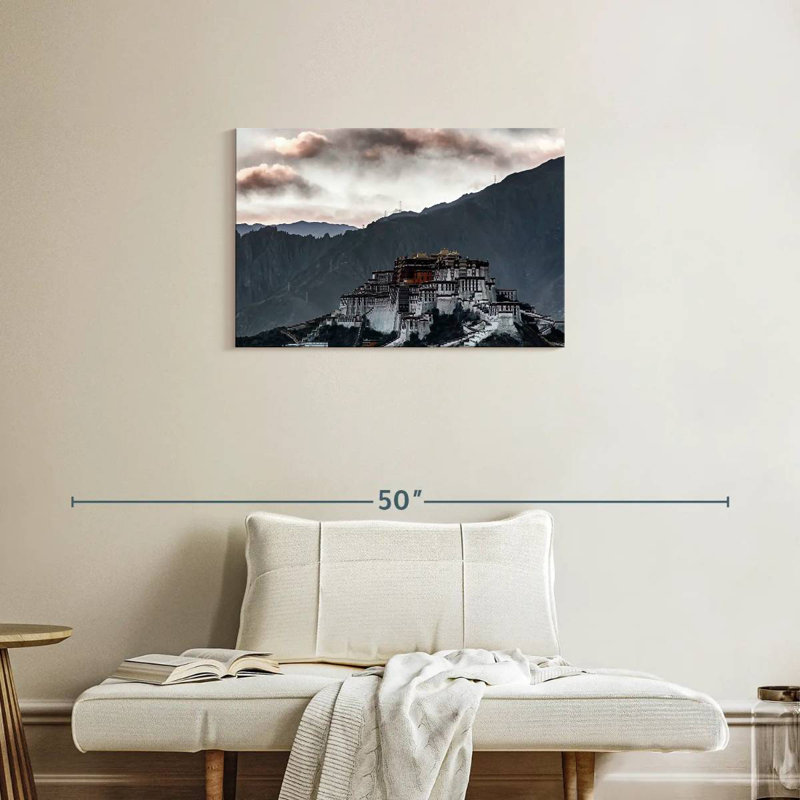 Adella Potala Palace Evening Glow, 20" H x 30" W