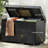 Wicker Deck Box With Wheels, All-Weather Outdoor Storage Box, Rattan Storage Bin For Patio Furniture, Outdoor Cushions, Pool Storage And Garden Tools-114549843-114549846