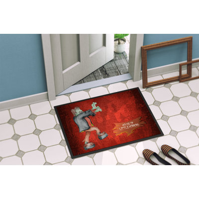 Bardo Non-Slip Halloween Outdoor Doormat