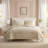 Laura Ashley Cloud Fur Beige Reversible Comforter Set-130704012-132928005