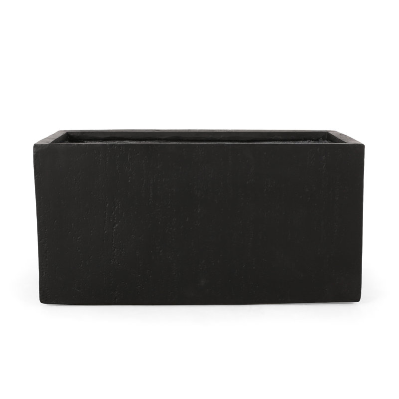 Jardinière carrée d'extérieur 35 po L