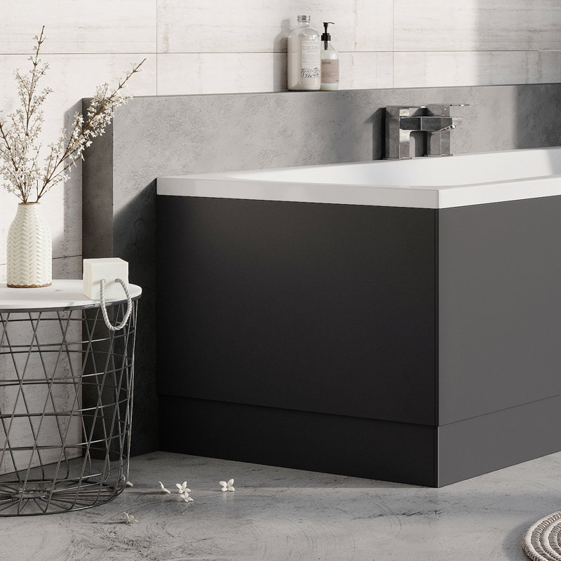  Bath End Panel, Dark Grey