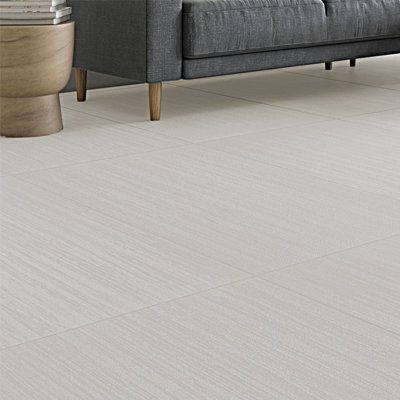 Refinery Semi-Polished 24'' W x 48'' L Porcelain Singular Tile