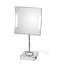 Quadrolo Flat Metal Lighted Mirror