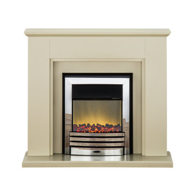 Adam 115cm W Electric Electric Fireplace Suite with 6824.28 BTU