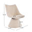 Chaises de salle à manger pivotantes Aurelio-124651371