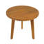 Table d'appoint ronde en acacia