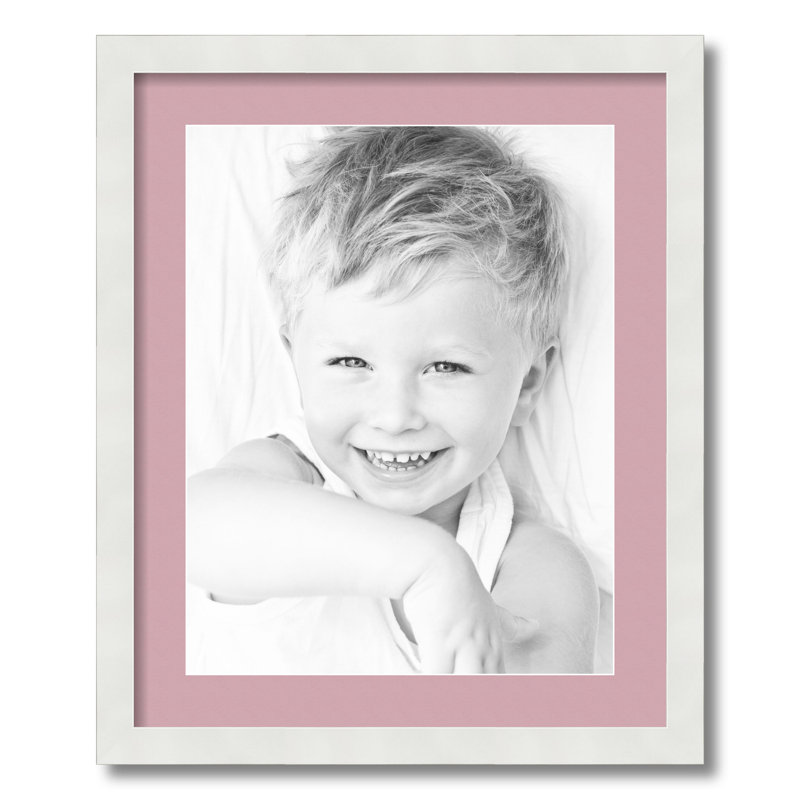 Cadre pour photo simple 14 po x 18 po en bois mat, Coquillage