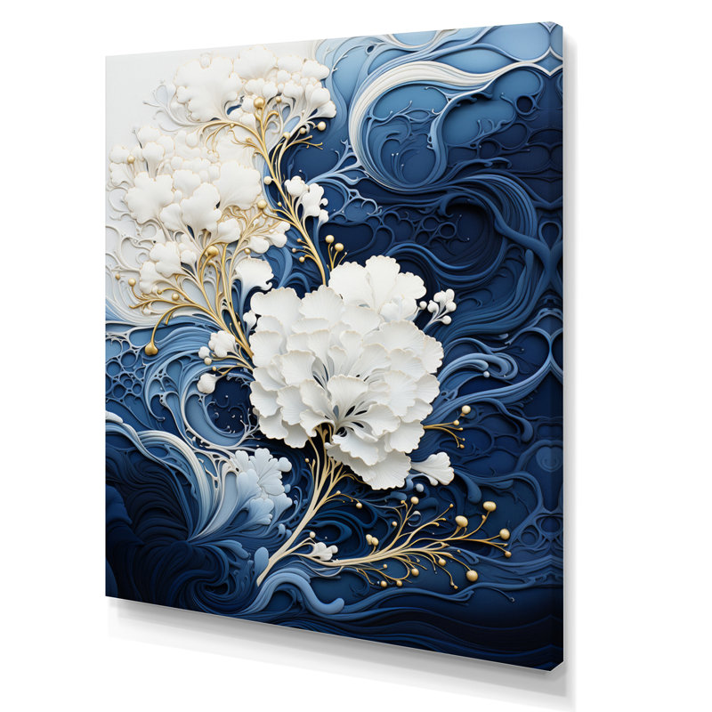 Nihit liquide encre spirale III - Toile tendue, H 20 po x l 12 po x P 1 po