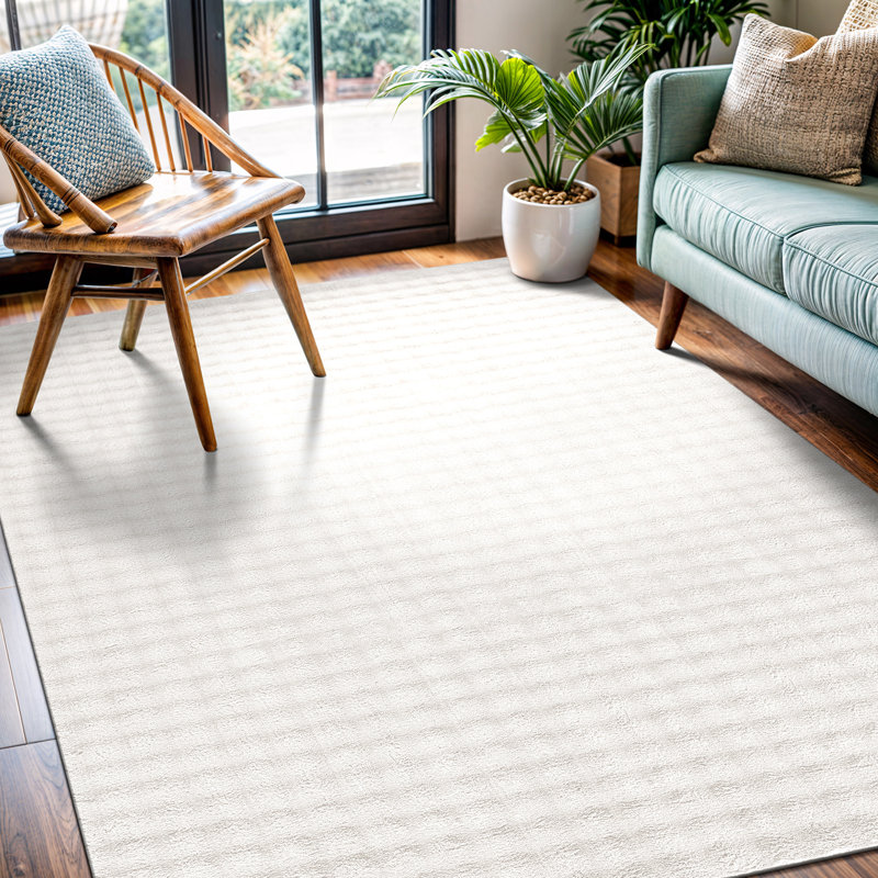Tapis intérieur antidérapant doux, Rectangulaire 8 pi x 10 pi