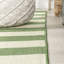 Tapis vert / crème à deux tons Cino-69806593