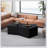 Irregular Pentagon Nesting Coffee Table Set, Geometric Coffee Table Set, Side Table Set-1086757865