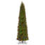 The Holiday Aisle® Downswept DouglasFir Pencil Slim Tree with Dual Color LED Lights-1055278738