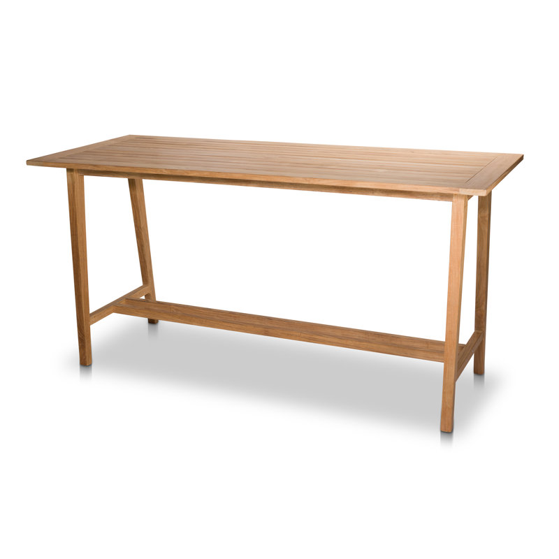 Knightly Outdoor Teak Bar Table