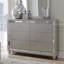 Commode à pierres précieuses argent