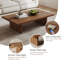Ensemble de salon Mid-Century brun