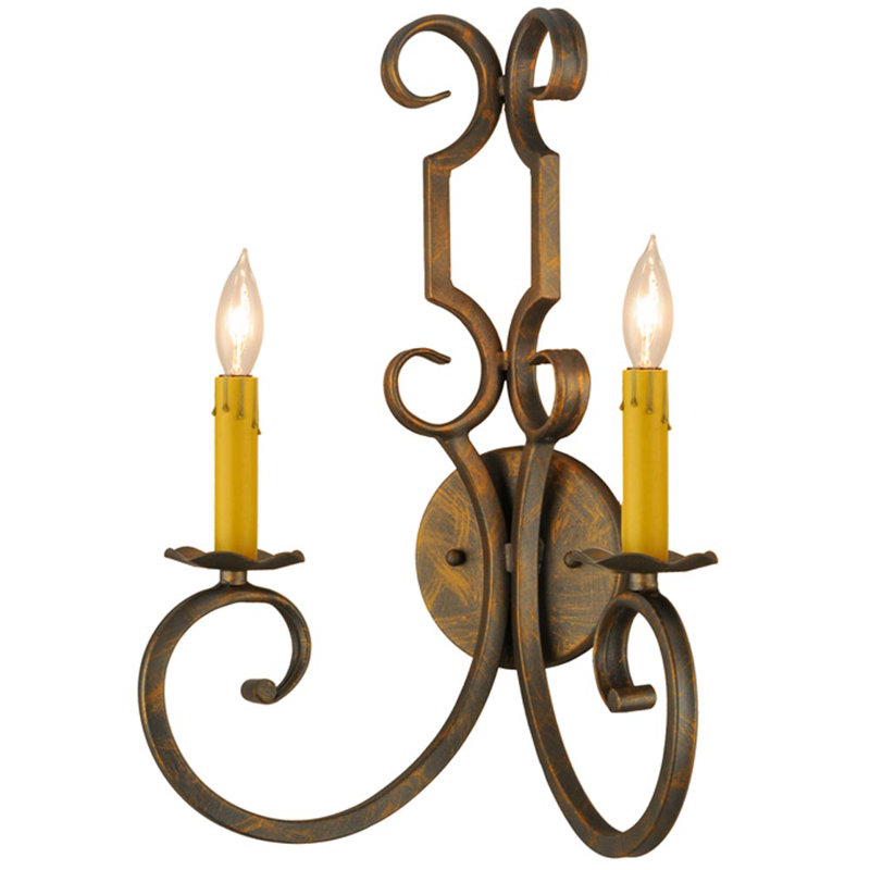 Carlo 2 - Light Candle Wall Light