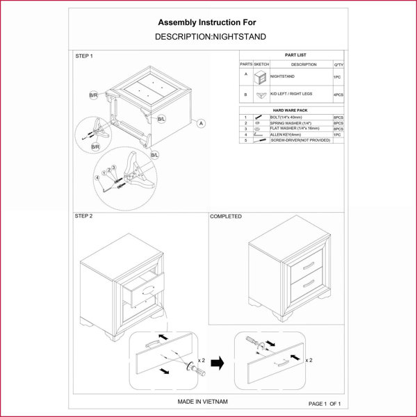 Dimensions du produit